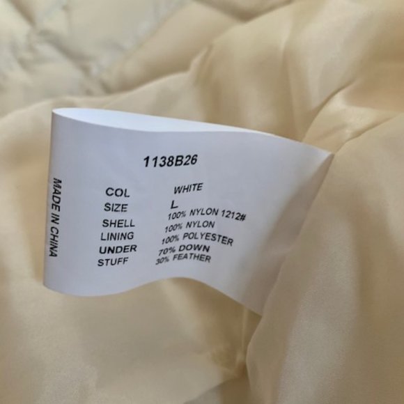 Parasuco white winter puffer jacket - Picture 10 of 10